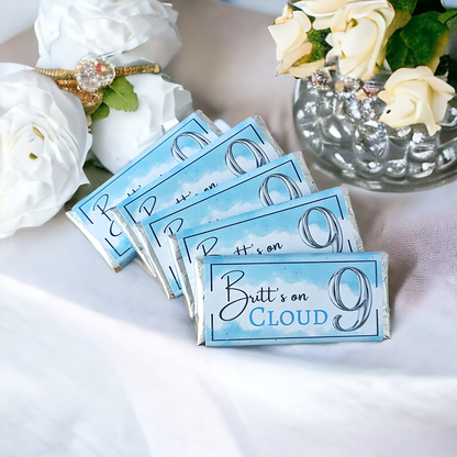wedding personalised chocolates